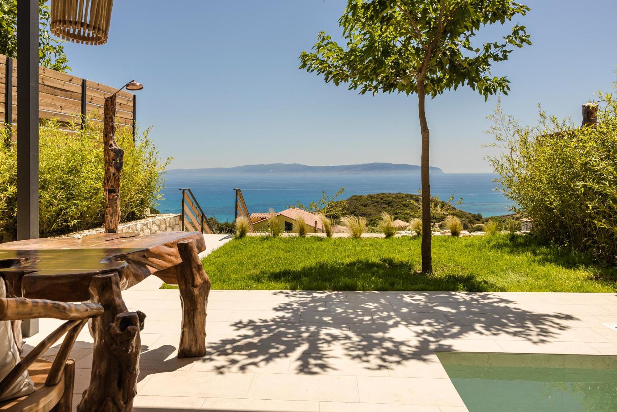 Hilaritas Luxury Suites Sea View, Private Pool & Jacuzzi Paradise Ratzaklíon Eksteriør billede