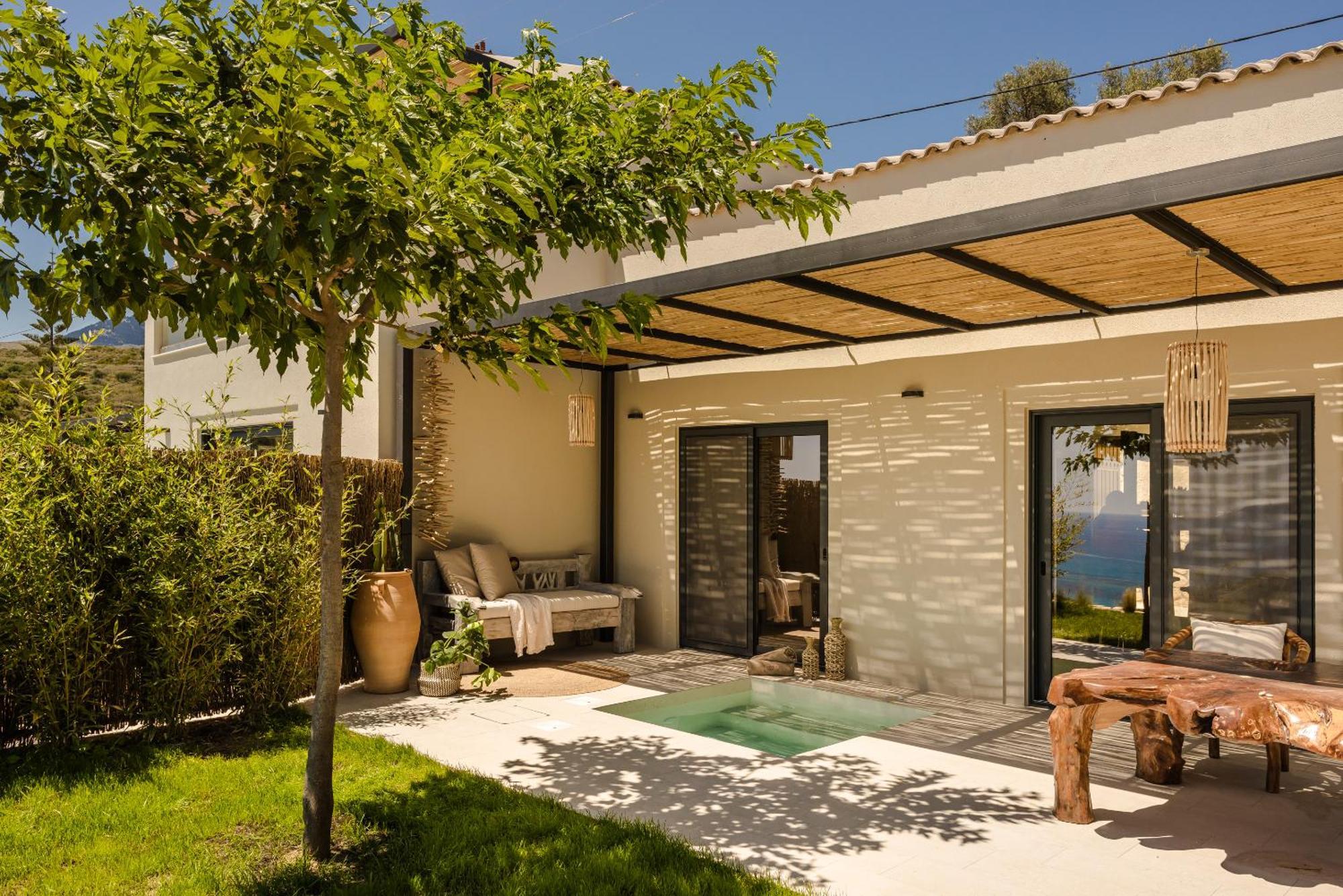 Hilaritas Luxury Suites Sea View, Private Pool & Jacuzzi Paradise Ratzaklíon Eksteriør billede
